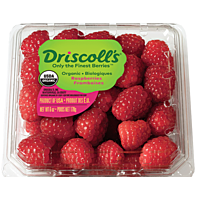 Raspberries, Organic (half pint)